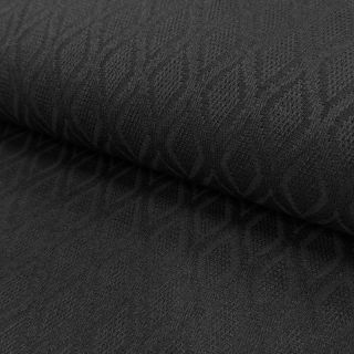 Knitted jacquard Diamond black
