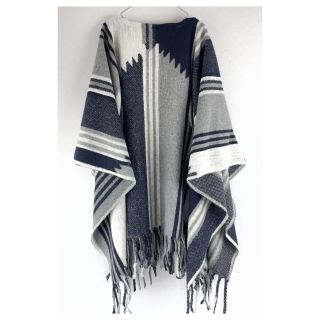 Poncho PRATO boiled wool design H