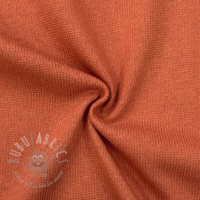 Knit fabrics BABY KNIT rust