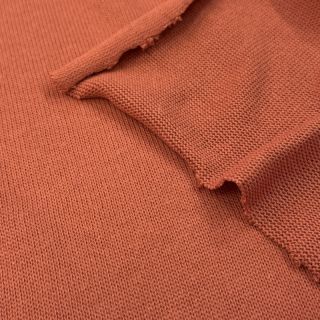 Knit fabrics BABY KNIT rust