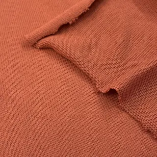 Knit fabrics BABY KNIT rust