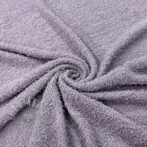 Knit fabrics Paris bouclé lilac