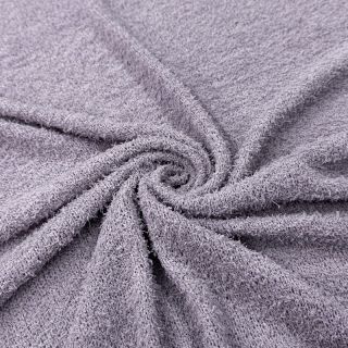 Knit fabrics Paris bouclé lilac