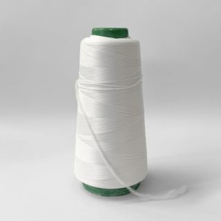 Lock yarn STRETCH 2700 m white