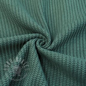Knit fabrics BIG KNIT ocean green