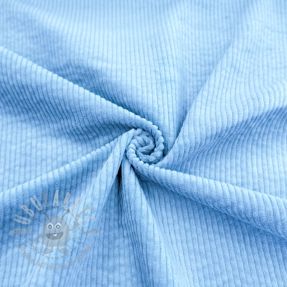 Corduroy 6W WASHED STRETCH light blue