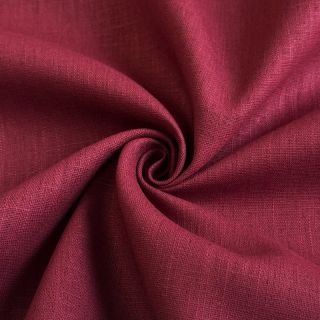 Linen enzyme washed BARCELONA bordeaux