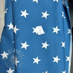 Cotton fabric Stars indigo 2nd class