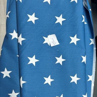 Cotton fabric Stars indigo 2nd class