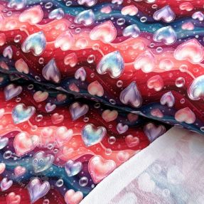 Sweat fabric All you need is love design B digital print