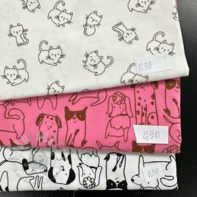 Last pieces package Cotton FLANNEL 007