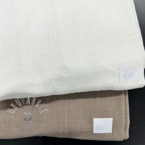 Last pieces package Cotton fabric with linen 046