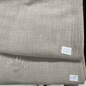 Last pieces package Cotton fabric with linen 051