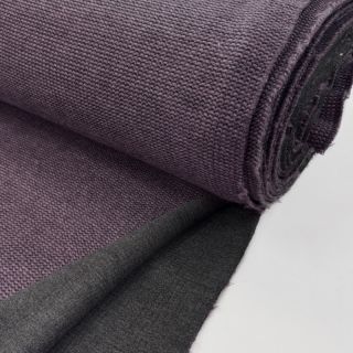 Coat fabric DOUBLE FACE WITH JERSEY violet
