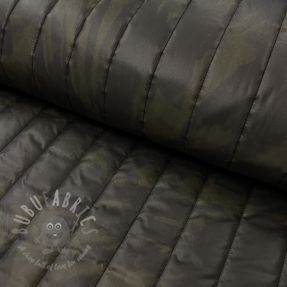 Stepped fabric Camouflage army green