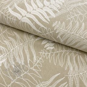 Decoration fabric Linenlook Serene fern
