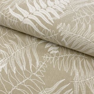 Decoration fabric Linenlook Serene fern