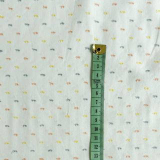 Cotton fabric DOBBY Patch light mint