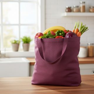 Linen enzyme washed wine red