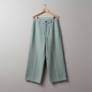 Linen enzyme washed sage