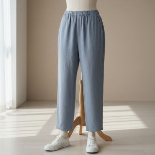 Linen enzyme washed STONEWASHED PREMIUM cloud blue