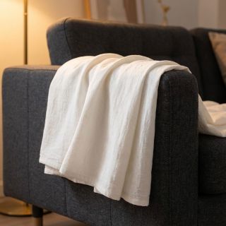 Linen enzyme washed STONEWASHED PREMIUM off white