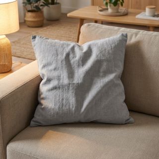 Linen enzyme washed STONEWASHED PREMIUM light grey