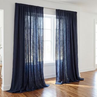 Linen enzyme washed STONEWASHED PREMIUM marine