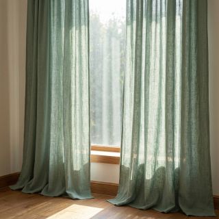 Linen enzyme washed STONEWASHED PREMIUM dark mint