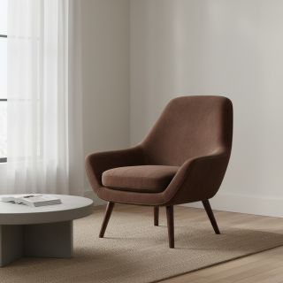 Cosy VELVET LIGHT reddish brown