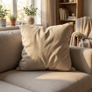 Cosy VELVET LIGHT dark beige