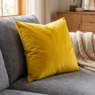 Cosy VELVET LIGHT ochre