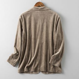 Cosy VELVET STRETCH taupe