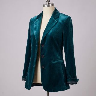 Cosy VELVET STRETCH petrol