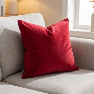 Cosy VELVET STRETCH red