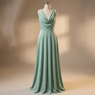 Cosy VELVET STRETCH mint