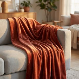 Cosy VELVET STRETCH brick