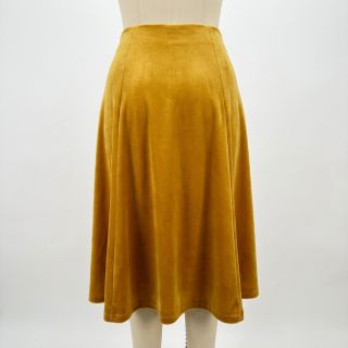 Cosy VELVET STRETCH ochre