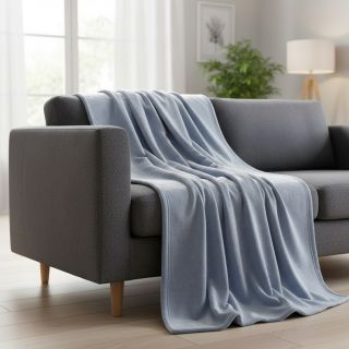 Cosy VELVET STRETCH light blue
