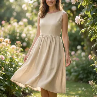 Viscose RADIANCE beige