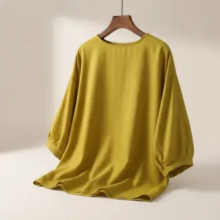 Viscose RADIANCE moss green