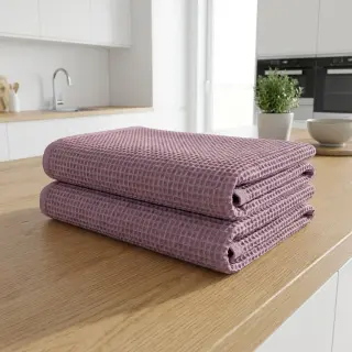 Waffle old purple