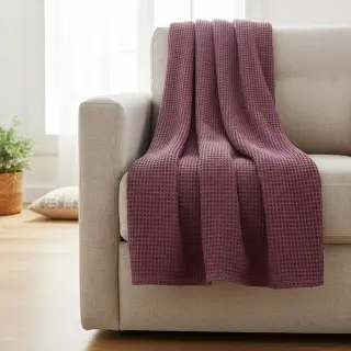 Waffle purple