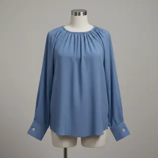 Viscose RADIANCE blue shadow