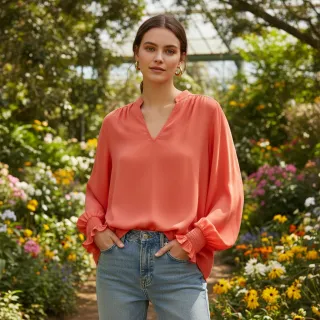 Viscose RADIANCE coral