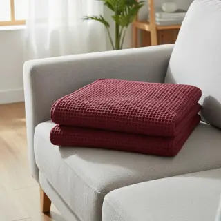 Waffle bordeaux