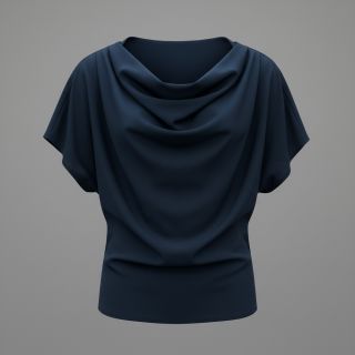 Viscose RADIANCE navy