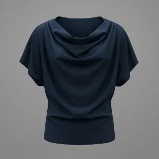 Viscose RADIANCE navy