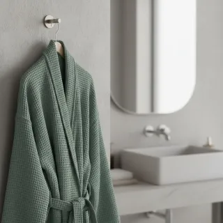 Waffle dark green