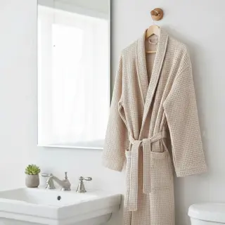 Waffle light beige